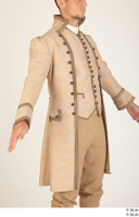  Photos Man in Historical Civilian dress 1 18th century a poses civilian dress historical jacket upper body 0002.jpg